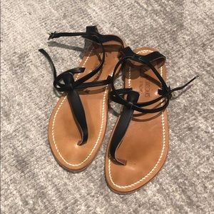 K.Jacques Black Sandals